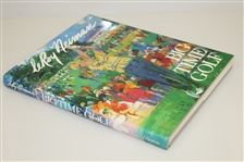 Leroy Neiman Signed 'Big Time Golf' Book JSA ALOA