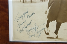 Jimmy Thomson Signed Original Photo - Framed JSA ALOA