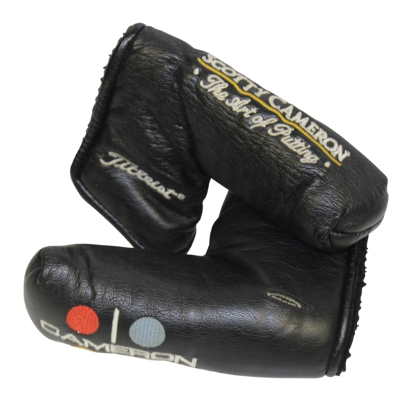 Two Scotty Cameron Black Putter Head Covers - Art of Putting & Studio Style
