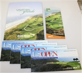 Assorted 2008 US Open at Torrey Pines Items - Annual, Spectator Guide, Pairing Sheets and More