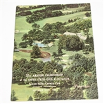 1951 US Amateur Championship at Saucon Valley Program with Canadian-American Match Sheet