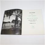 1951 US Amateur Championship at Saucon Valley Program with Canadian-American Match Sheet