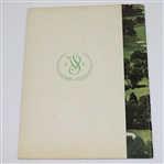 1951 US Amateur Championship at Saucon Valley Program with Canadian-American Match Sheet