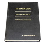 5 Reading Open Programs (1947-1951) & 1953 Ryder Cup Challenge Matches Program - All Bound