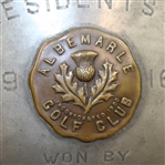 1916 Vice President's Trophy Won by Paul G. Macurda - Presented by Ephraim Sterns