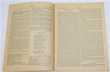 1890 Golf Weekly Record of Ye Royal and Auncient Game - September 19