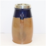 Doulton Lambeth Silver Rimmed Jug - Golf Scene - R. Wayne Perkins Collection