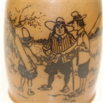 Doulton Lambeth Silver Rimmed Jug - Golf Scene - R. Wayne Perkins Collection