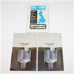 1971 and Two 1974 Open Championship Programs - Trevino & Player Winners