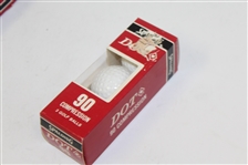 Spalding Dot 90 Compression Dozen Golf Balls in Original Box