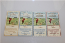 1995 US Open Assorted Tickets, Parking Passes, Voucher