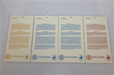 1995 US Open Assorted Tickets, Parking Passes, Voucher