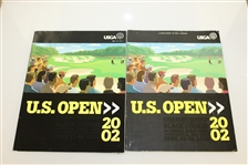 2002 US Open - Two Programs, Ticket, Two Pairing Sheets