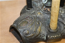 1925 Wellington-Stone Co. Original Cast Iron Parlor Putter with Three Clubs