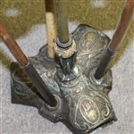 1925 Wellington-Stone Co. Original Cast Iron Parlor Putter with Three Clubs