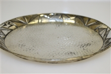 Unique Art Deco Metal Plate - Made in Japan