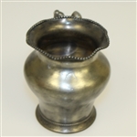 Superior Silver Vase with Affixed Golfer