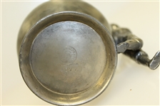 Superior Silver Vase with Affixed Golfer