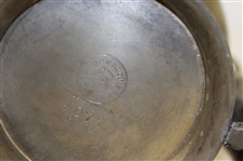 Superior Silver Vase with Affixed Golfer