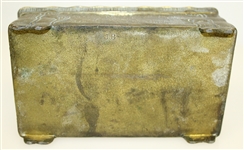 Jennings Brothers Box with Golf Ball and Crossed Clubs on Lid