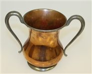 1904 Woodmont Golf Club Copper and Pewter Trophy Won by Mary Chopin