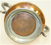 1904 Woodmont Golf Club Copper and Pewter Trophy Won by Mary Chopin