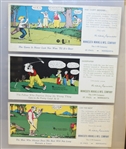 Six Golf Comics - The 3-M Company - Framed