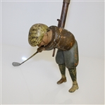 Vintage Swinging Golfer Toy - Long Handle