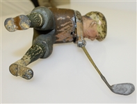 Vintage Swinging Golfer Toy - Long Handle