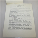 Ben Hogan's Colonial Country Club File