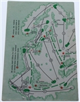 Jack Burke Signed 1956 Masters Spectator Guide JSA ALOA
