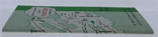1959 Masters Spectators Guide - Art Wall Jr Win