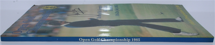 Sandy Lyle Signed 1985 Open Championship at Royal St. George's Program JSA ALOA