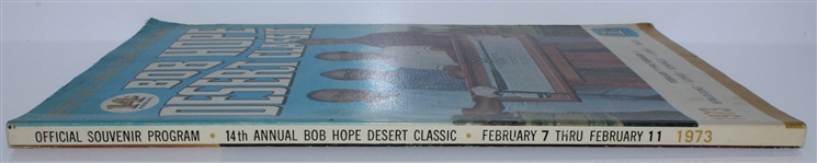 1973 Bob Hope Desert Classic Program - Arnold Palmer's Last PGA Victory