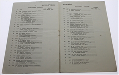 1936 Open Championship at Hoylake Tuesday Program - Alf Padgham Win