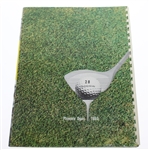 Arnold Palmer Signed 1963 Phoenix Open Program JSA ALOA