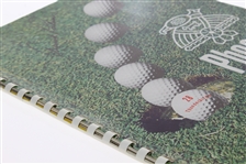 Arnold Palmer Signed 1963 Phoenix Open Program JSA ALOA