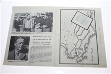 1948 'Bing Crosby' National Pro-Am Golf Championship Program - Lloyd Mangrum Winner