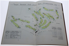 Lee Trevino Signed 1971 Open Championship at Royal Birkdale Program JSA ALOA