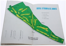 Gary Player Signed 1974 Open Championship at Royal Lytham & St. Annes Program JSA ALOA