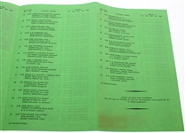 Johnny Miller Signed 1976 Open Championship at Royal Birkdale Program JSA ALOA