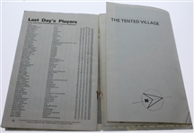 Tom Watson Signed 1977 Open Championship at Turnberry Program JSA ALOA