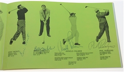 Multi Signed 1962 Tournament of Champions Program - Palmer, Snead, Middlecoff and More JSA ALOA