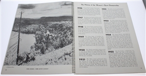 Kathy Cornelius Signed 1956 US Women's Open Championship Program JSA ALOA