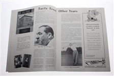 1947 PGA Championship at Plum Hollow Golf Club Program - Jim Ferrier Winner