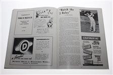 1947 PGA Championship at Plum Hollow Golf Club Program - Jim Ferrier Winner