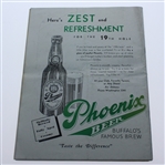 1934 PGA Championship at Park Country Club Program - Paul Runyan Winner