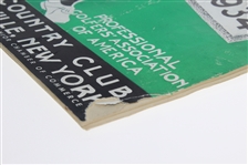 1934 PGA Championship at Park Country Club Program - Paul Runyan Winner