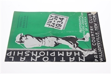 1934 PGA Championship at Park Country Club Program - Paul Runyan Winner