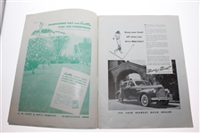1940 US Open Championship at Canterbury Golf Club Program - Lawson Little Winner